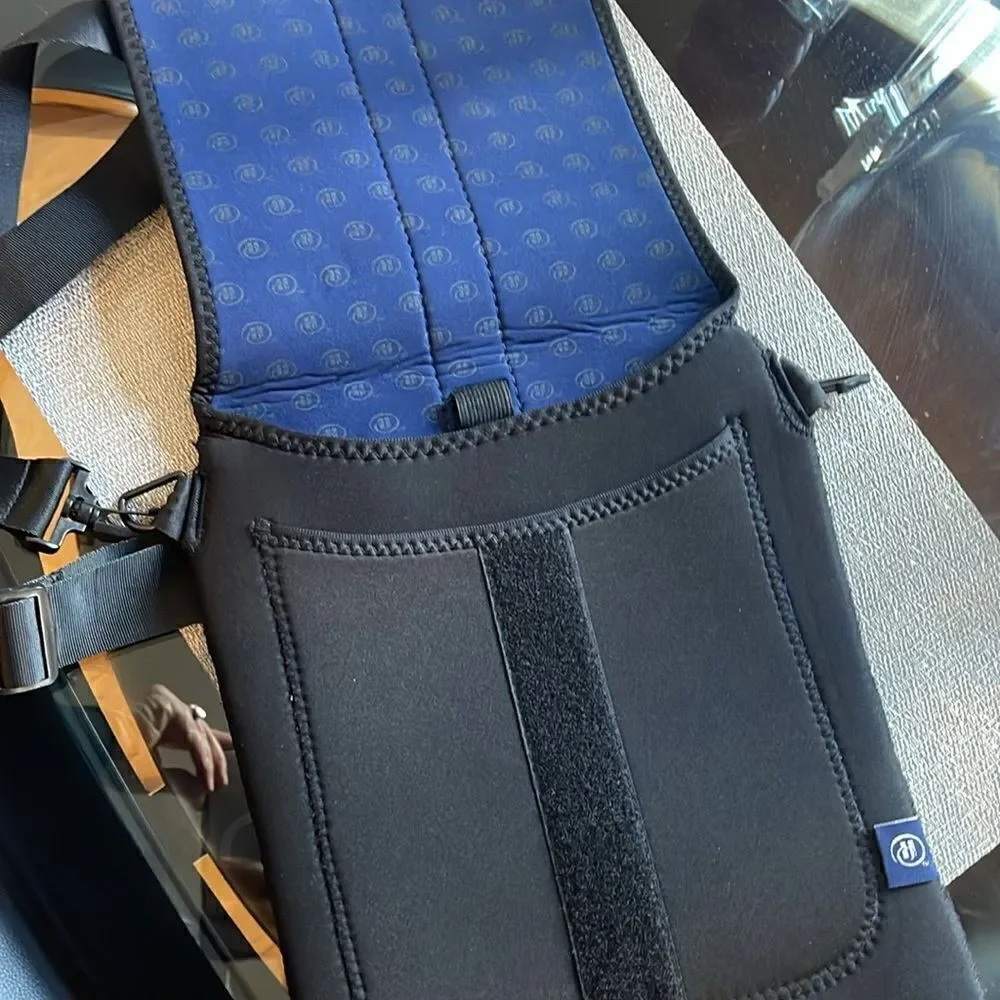 Great neoprene iPad bag.  Great adjustable shoulder strap.  Two pockets!